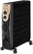 BLACK&amp;DECKER Black+Decker 2500W 13 Fin Oil Radiator Heater With Fan Forced Black OR013FD B5 2 Years Warranty - SW1hZ2U6MTY3MTY2