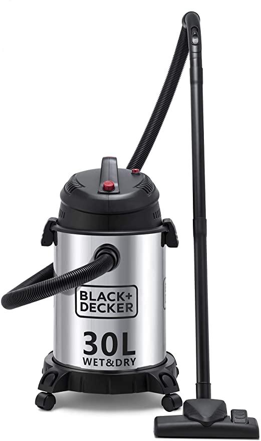 مكنسة بلاك اند ديكر برميل جاف ورطب 1610 واط Black+Decker Wet and Dry Vacuum Cleaner - SW1hZ2U6MTY3NTI0