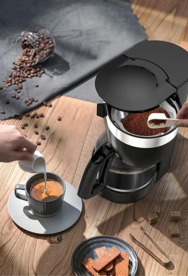 ماكينة قهوة 1.25 لتر 800 واط Daewoo Coffee Machine 10 Cup Coffee Maker - SW1hZ2U6MTY4MDU1