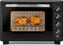 BLACK&amp;DECKER Black+Decker 55L Double Glass Multifunction Toaster Oven with Rotisserie for Toasting/ Baking/ Broiling Black – TRO55RDG B6 - SW1hZ2U6MTY3NDE3