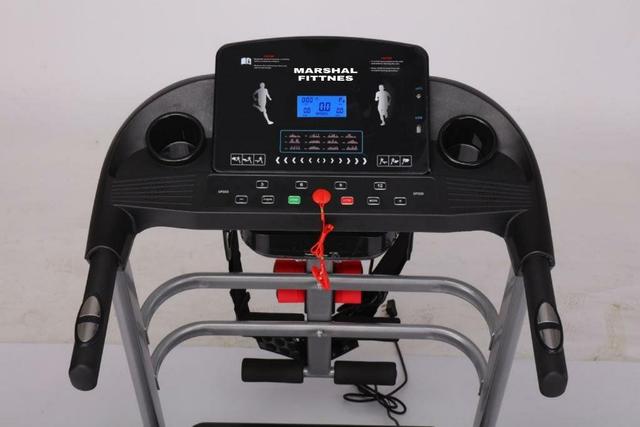 Marshal Fitness 4 way low noise running 3 0 hp treadmill max user weight 120kgs - SW1hZ2U6MTYzMzQ4
