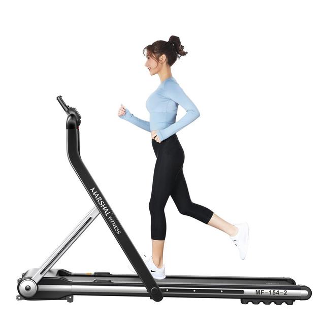 Marshal Fitness dc 3 0hp motorized treadmill with led display screen - SW1hZ2U6MTYzMzUy