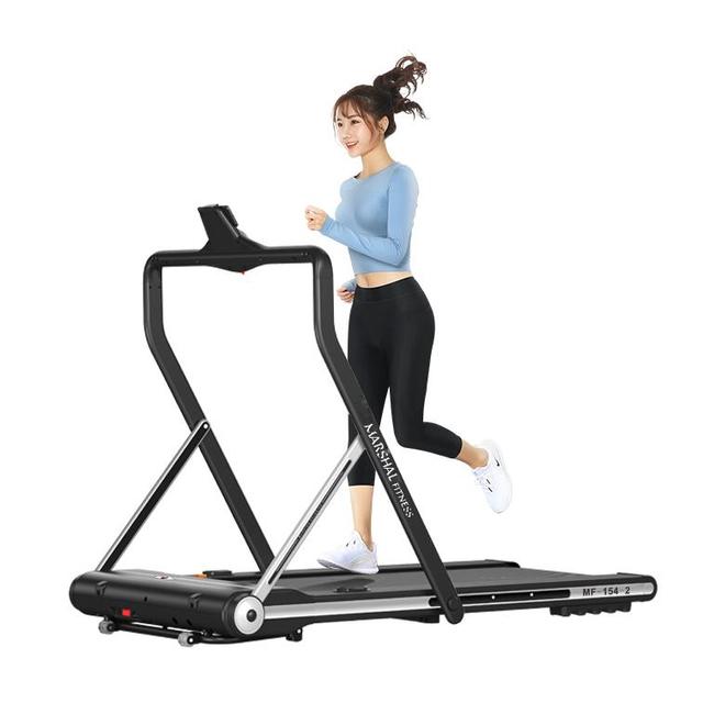 Marshal Fitness dc 3 0hp motorized treadmill with led display screen - SW1hZ2U6MTYzMzU0