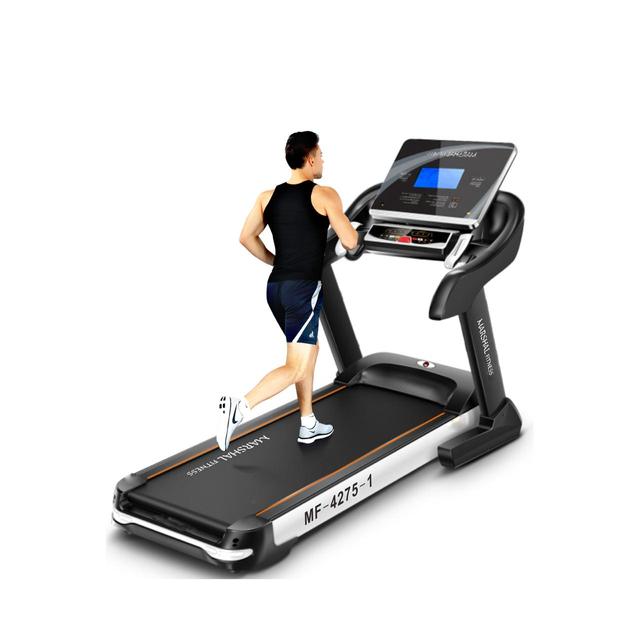 Marshal Fitness Marshal DC Motorized Treadmill with 7" LCD Display Screen 6HP - SW1hZ2U6MTYzNDI4