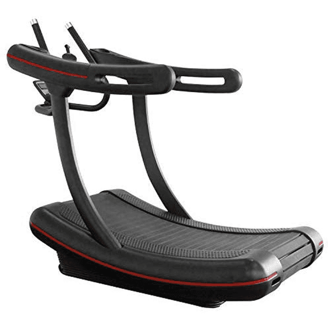 جهاز الجري New Curved Treadmill Manual Running Machine - SW1hZ2U6MTYzNTA0