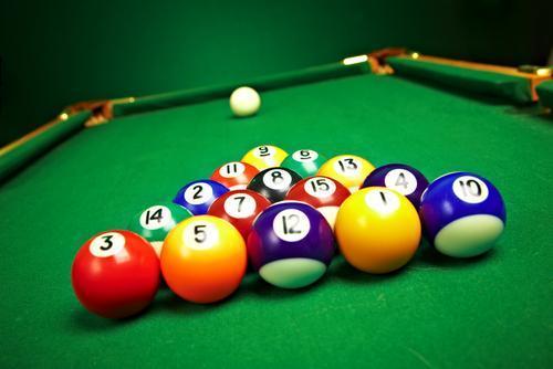 طاولة البلياردو  Billiard Table, Pool Table  Green Top 8 ft.  MF-Billiard-2 - SW1hZ2U6MTYzNDc5