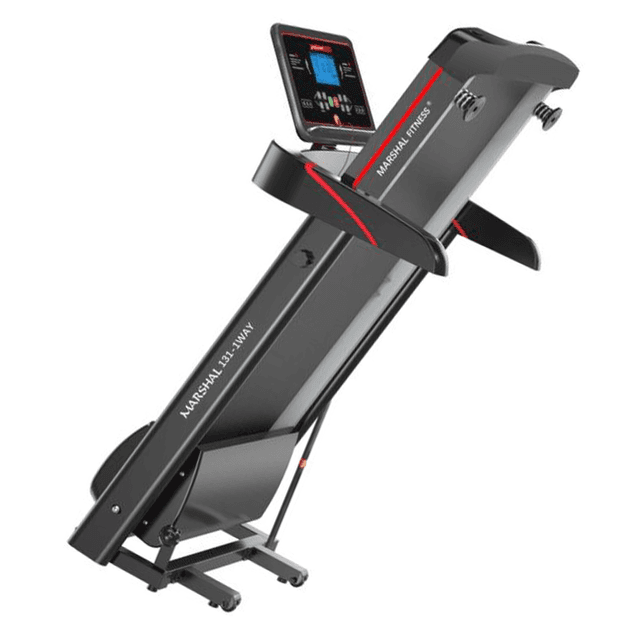 Marshal Fitness nr digital home use 1 way folding electric treadmill space saving motorized running machine - SW1hZ2U6MTYzNjAy