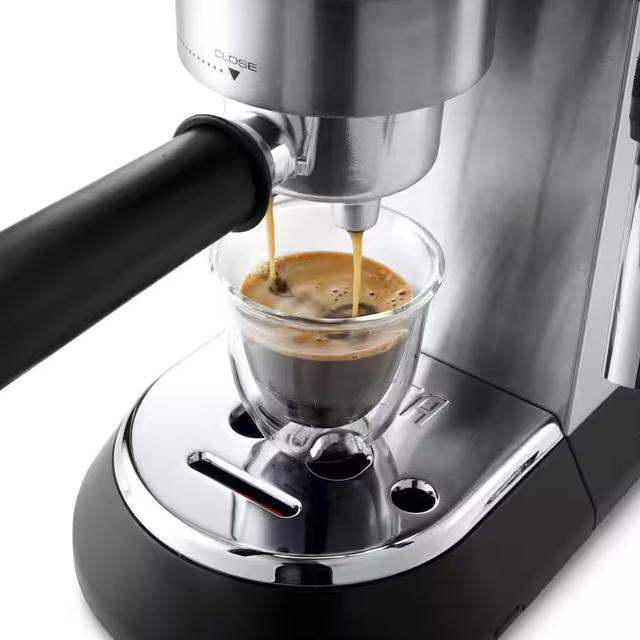 Delonghi Dedica Espresso Coffee Maker 1350W EC685.M Silver/Black - SW1hZ2U6MTQ4MTUyMA==