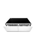 evvoli Smart Touch Table With Two Refrigerating Doors 0 W EVRFS 130LW Black/White - SW1hZ2U6NjcwMDc4