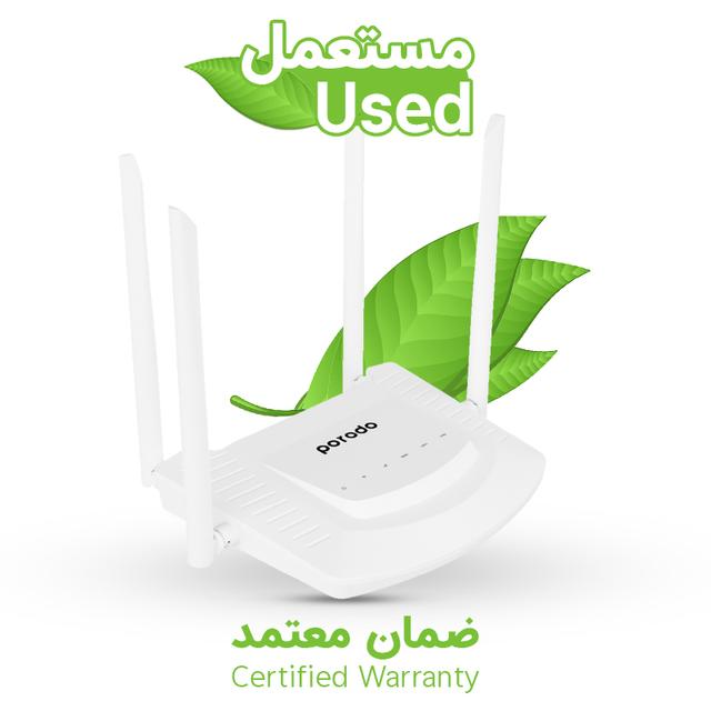 Porodo High-Speed 4G Router 300Mbps - White - SW1hZ2U6MTA1ODYwOA==