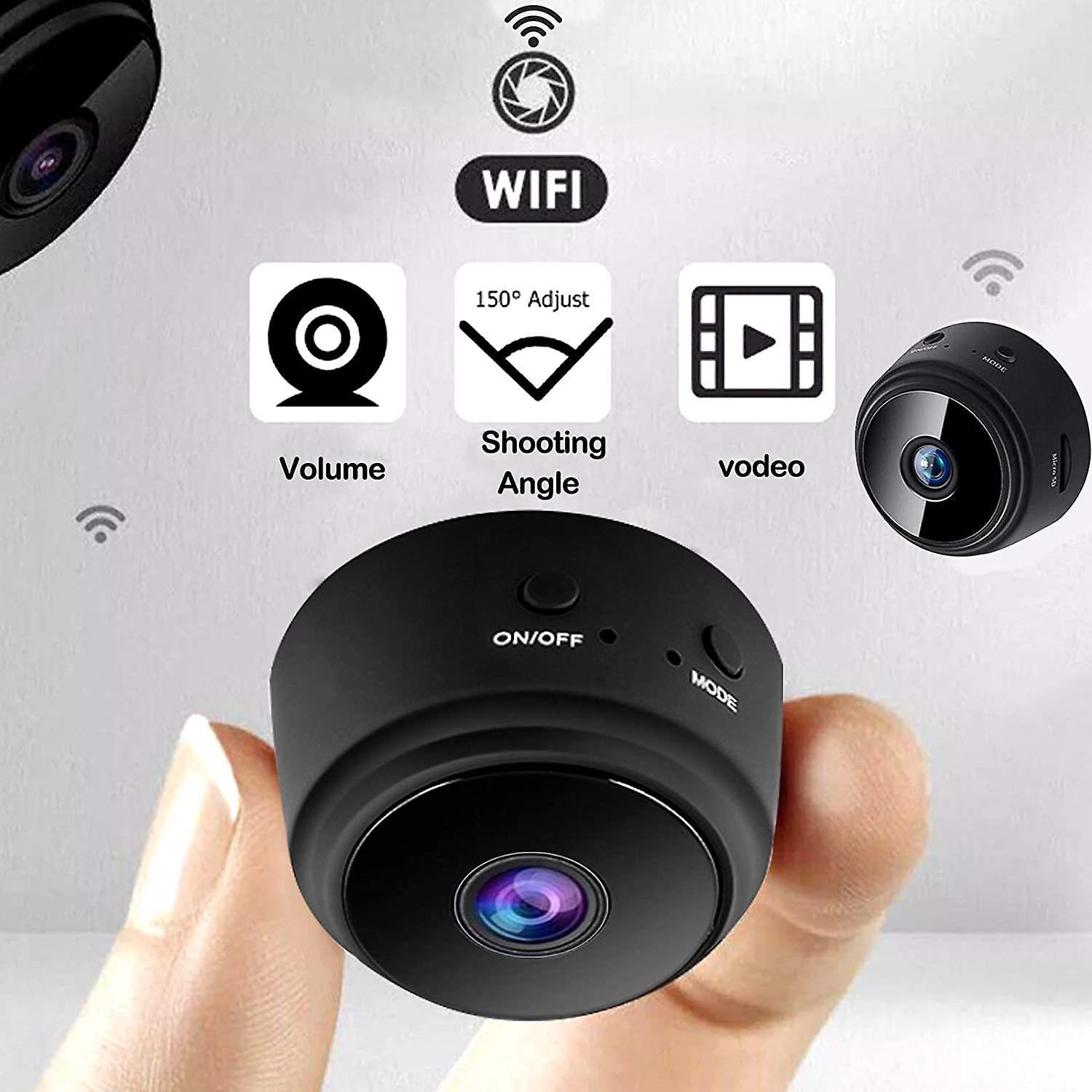 كاميرا مراقبه صغيره - كاميرا خفية مغناطيسية A9 WiFi Mini Security Camera بدقة HD 1080P - cG9zdDoyOTg0ODg=