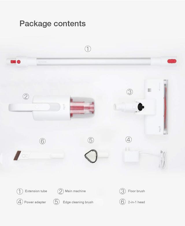 Xiaomi Deerma VC20 PLUS 5500Pa Handheld Cordless Vacuum Cleaner AutoVertical Stick Aspirator Vacuum Cleaners For Home Car - SW1hZ2U6MjM3NDM1