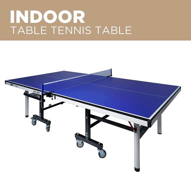Skyland Unisex Adult Professional Folding Movable Table Tennis -EM-8007 Blue, L 274 x W 152.5 x H 76 cm - SW1hZ2U6MTM1NzY5Nw==