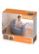 كرسي هوائي لون رمادي  INTEX Beanless Bag Inflatable Chair Grey - SW1hZ2U6MjY3NTA3