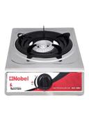 NOBEL Gas Stove Stainless Steel Honeycomb Auto Ignition Single Burner NGT 1001 Silver/Black/Red - SW1hZ2U6MjgwNzA0