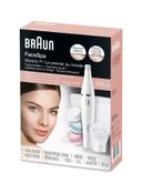 BRAUN 3 In 1 Facial Epilator And Cleanser Set Brown/White - SW1hZ2U6MjQ4NTAy