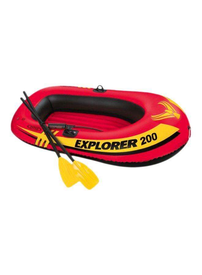 قارب صغير قابل للنفخ  INTEX Explorer 200 Boat Set
