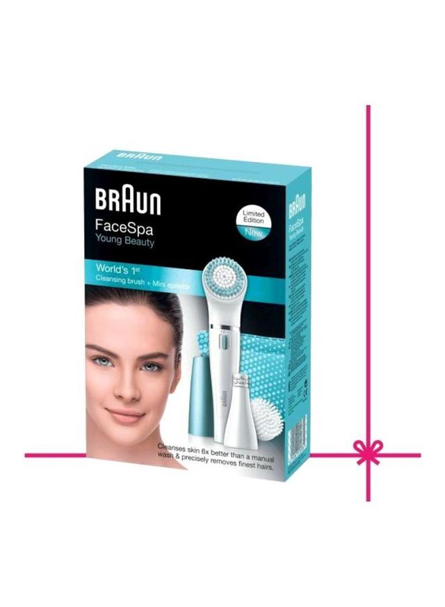 جهاز تنظيف الوجه قابل للشحن لجميع أنواع البشرة براون Braun Rechargeable For All Skin Types FaceSpa Cleansing Brush - SW1hZ2U6MjQ4Njc3