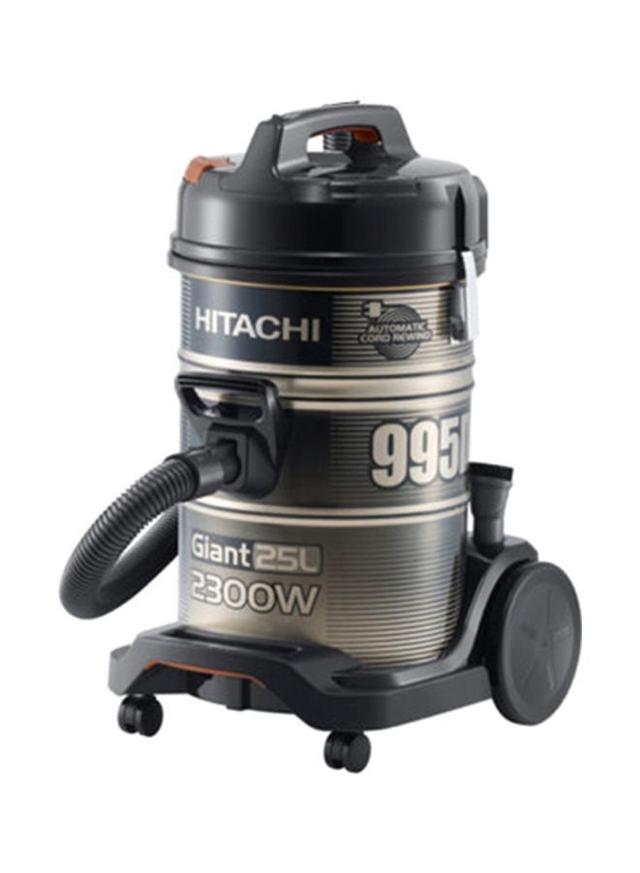 HITACHI Electric Drum Vacuum Cleaner 2300W 25 l 2300 W CV995DC24CBSGB Gold/Black - SW1hZ2U6MjM5MzA1