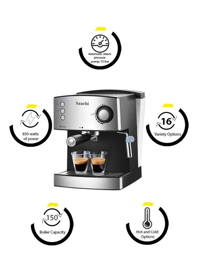 آلة صنع القهوة الكل في واحد 1.6 لتر Saachi - All-In-One Coffee Maker  - SW1hZ2U6MjU0NjI3