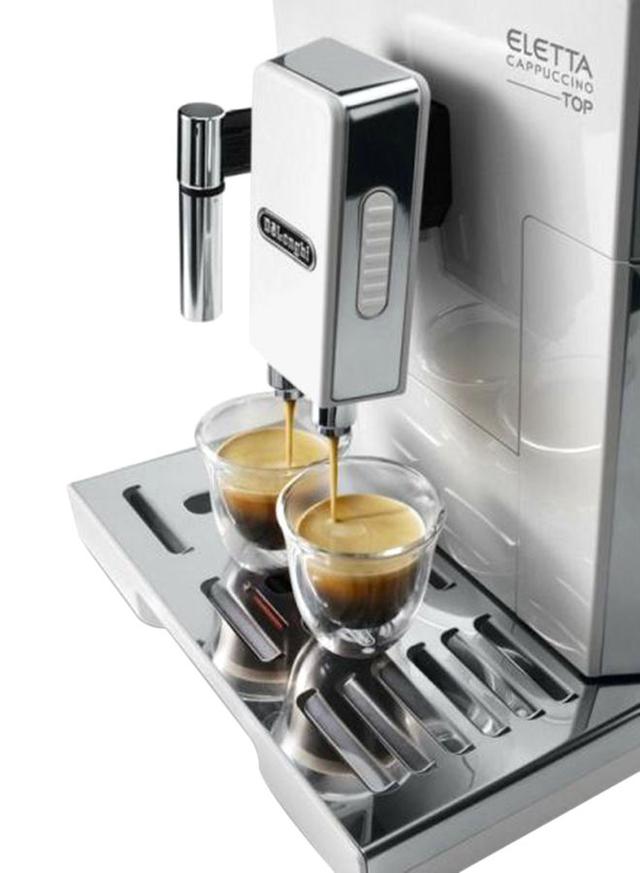 ماكينة قهوة بقوة 760 واط Eletta Automatic Cappuccino Machine ECAM45 - De'Longhi - SW1hZ2U6MjM4MDI5