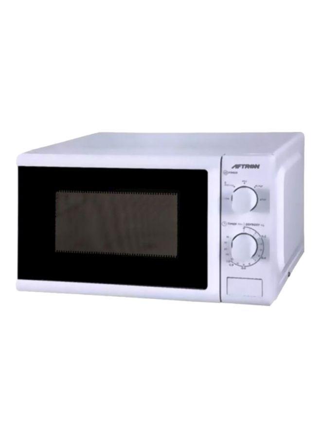 ميكروويف بسعة 20 لتر  AFTRON Electric Microwave Oven 700 W AFMW205MNW White