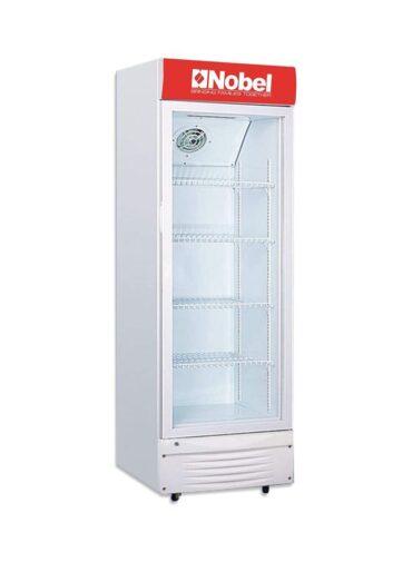 ثلاجة باب زجاج 245 لتر نوبل NOBEL Upright Chiller Single Door