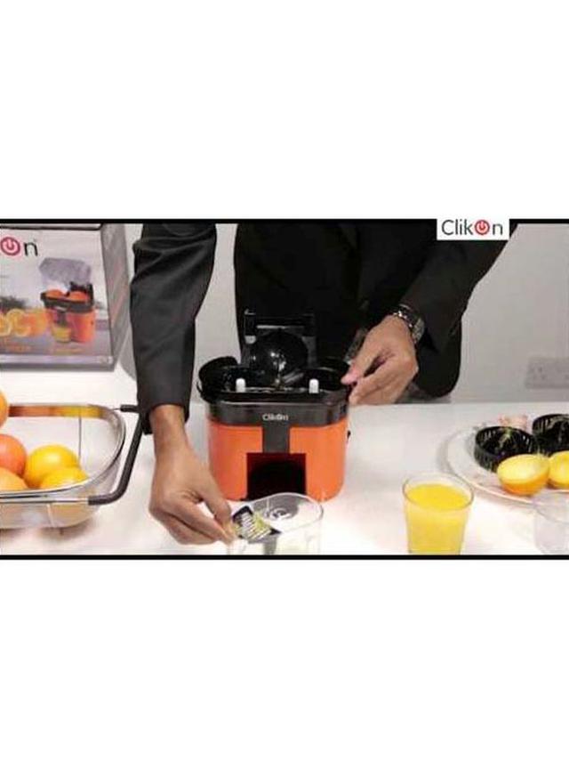 ClikOn Electric Citrus Juicer CK2258 Black/Orange/Clear - SW1hZ2U6MjY2OTAw