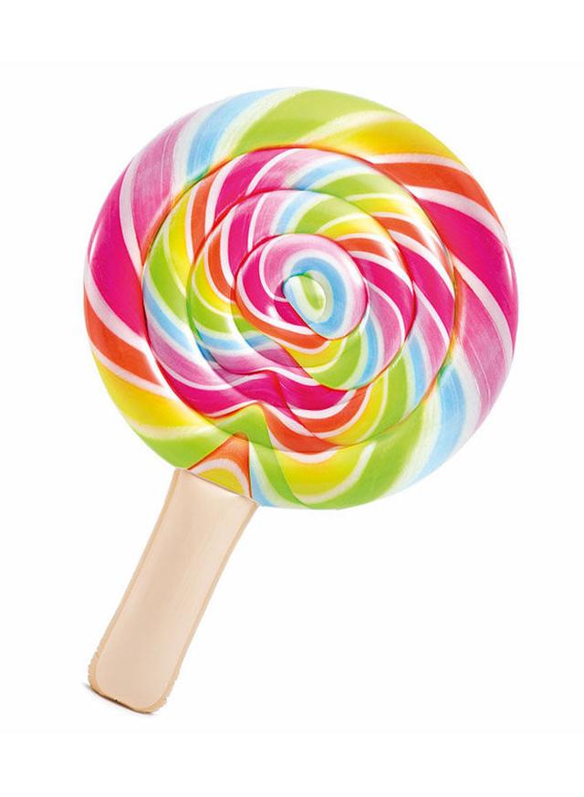 عوامة سباحة على شكل لولي بوب  INTEX Rainbow Lollipop Float - SW1hZ2U6MjY3ODEz
