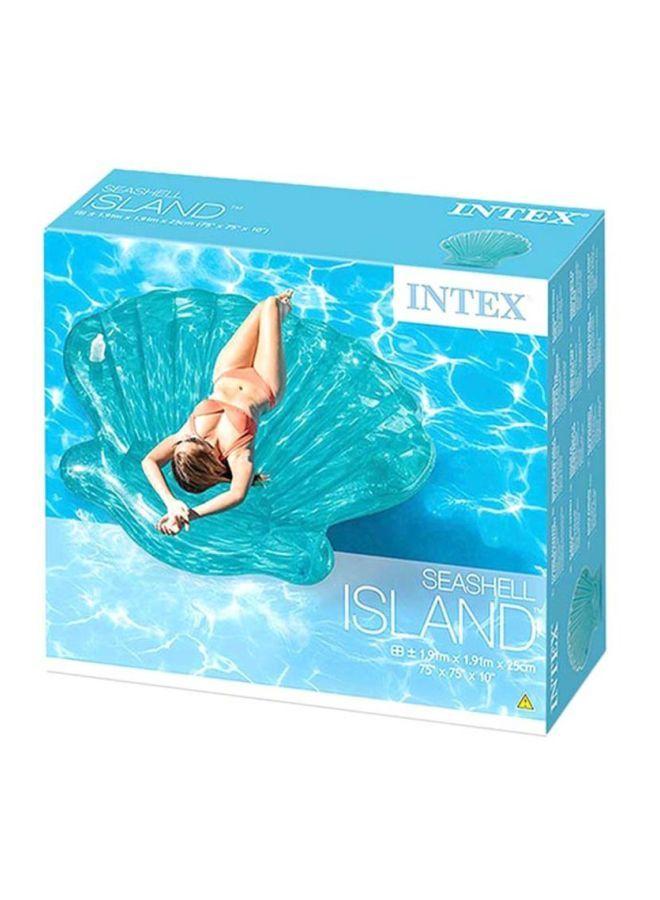عوامة سباحة على شكل صدفة البحر  Giant Seashell Inflatable Pool Float