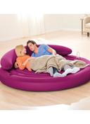 INTEX Ultra Daybed Lounge Airbed With Pump Purple 191 x 53cm - SW1hZ2U6MjU4MTUy