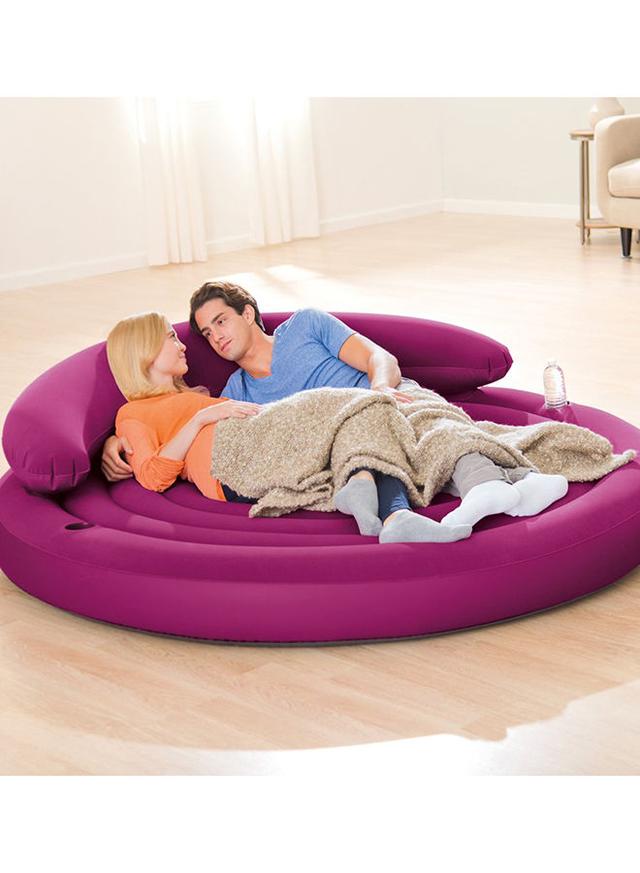 سرير هوائي باللون الارجواني مع مضخة | Ultra Daybed Lounge Airbed - انتيكس - SW1hZ2U6MjU4MTQy