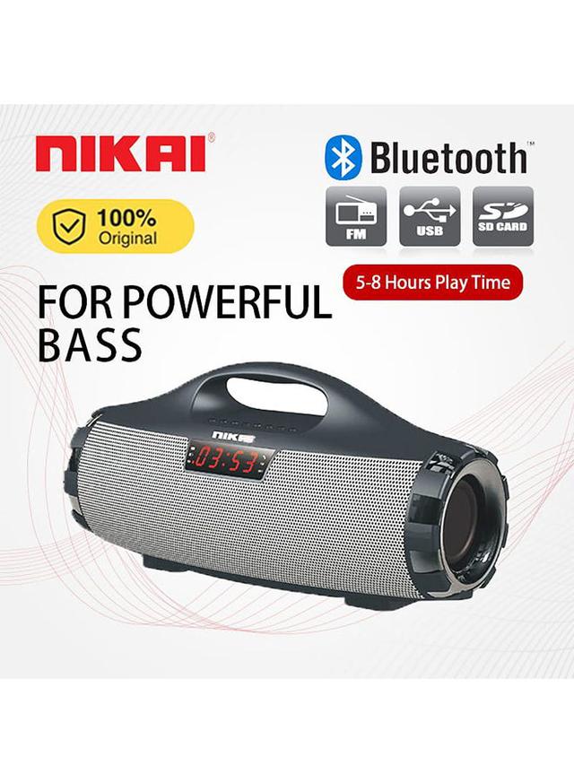 مكبر صوت ( يدعم بلوتث ) Nikai -  Portable Speaker - SW1hZ2U6MjY0MDA3