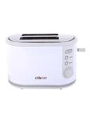 ClikOn Portable 2 Slice Bread Toaster 800W 800 W CK2408 White/Silver - SW1hZ2U6MjY1MjQ3