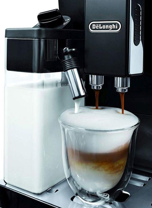 Delonghi Eletta fully automatic coffee machine 1450 W ECAM44.660.B Black - SW1hZ2U6MjQxODcy