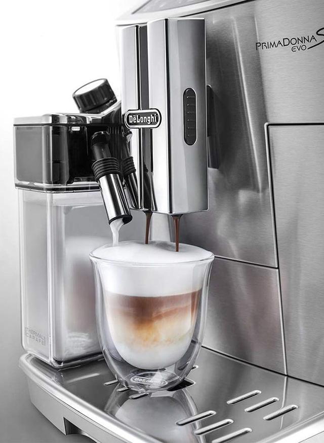 ماكينة قهوة بقوة 1450 واط Fully Automatic Espresso Machine  ECAM510.55.M - De'Longhi - SW1hZ2U6MjQxNzcx