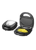 Saachi Omelette Maker 220 240V 800 W NL OM 1536 BK Silver/Black - SW1hZ2U6MjcyNjU5
