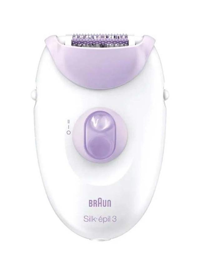 Braun Beauty Legs Epilator With Massage Cap White/Purple - SW1hZ2U6MjYzODQ5