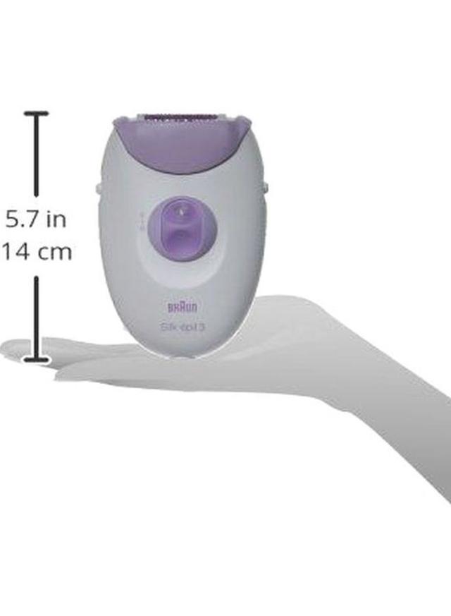 Braun Beauty Legs Epilator With Massage Cap White/Purple - SW1hZ2U6MjYzODYz