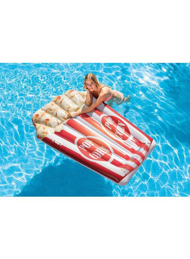 عوامة سباحة على شكل فوشار  INTEX Pop Corn Design Inflatable Pool Float