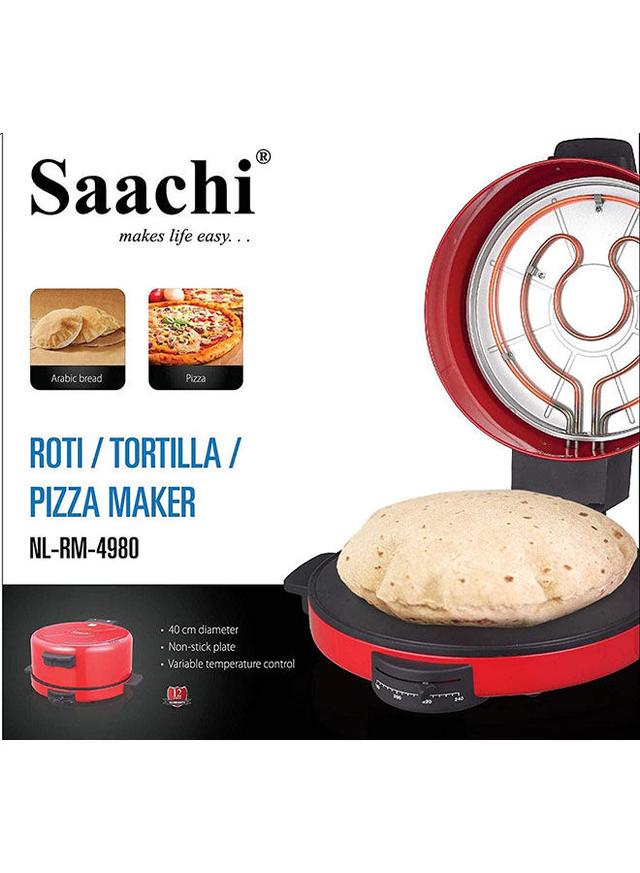 Saachi Roti Maker With Viewing Window 2200W 2200 W NL RM 4980G RD Red - SW1hZ2U6MjU0Mjk2