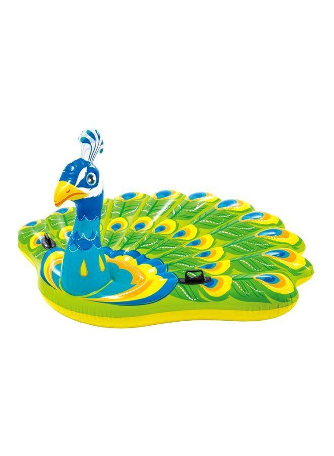 عوامة سباحة على شكل طاووس  INTEX Peacock Island Floating Raft 57250