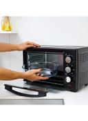 Krypton Electric Oven 6 Power Levels And 60 Minute Timer 19 l 1280 W KNO6096 Black/Silver/Clear - SW1hZ2U6MjYwNzA5