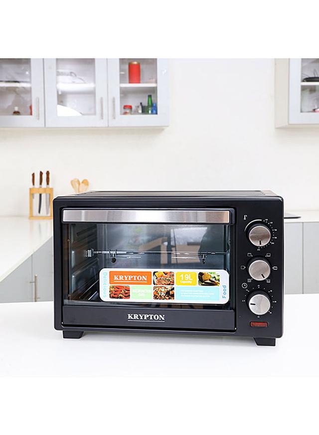 Krypton Electric Oven 6 Power Levels And 60 Minute Timer 19 l 1280 W KNO6096 Black/Silver/Clear - SW1hZ2U6MjYwNzEx