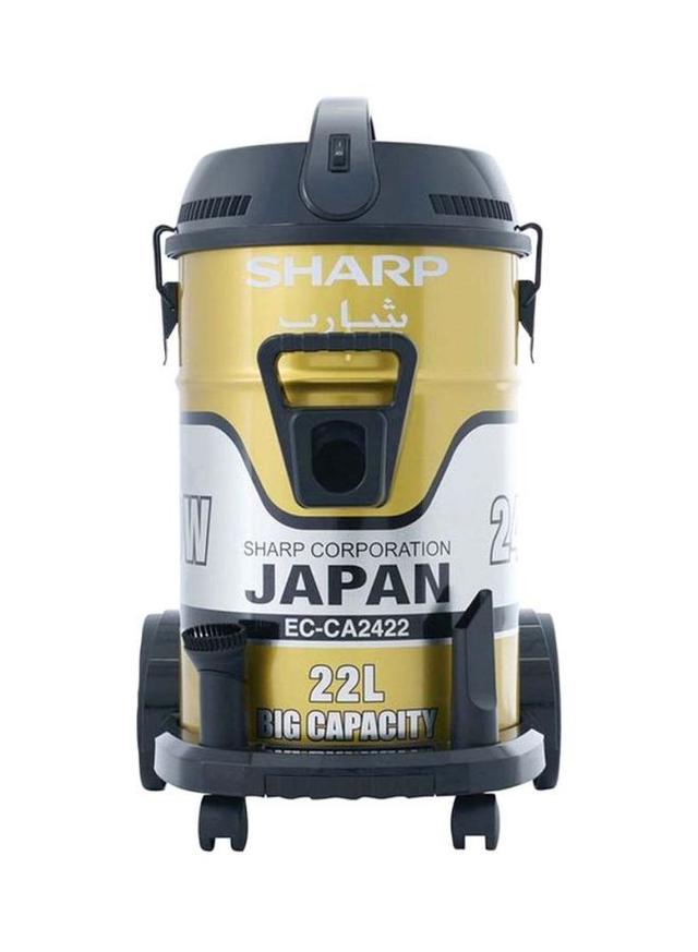 SHARP Drum Vacuum Cleaner 22L 22 l 2400 W EC CA2422 Z Gold/Black/White - SW1hZ2U6MjQ4NzY1