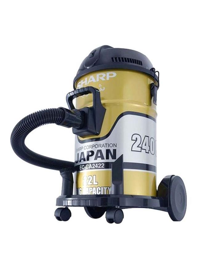 SHARP Drum Vacuum Cleaner 22L 22 l 2400 W EC CA2422 Z Gold/Black/White - SW1hZ2U6MjQ4Nzcx