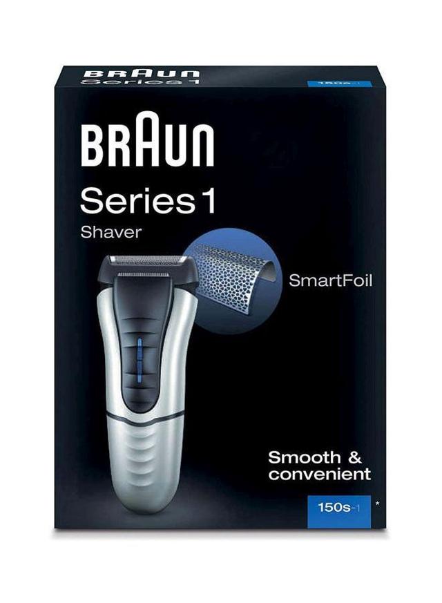 BRAUN Series 1 150s Shaver Grey/Blue - SW1hZ2U6MjYyMzky