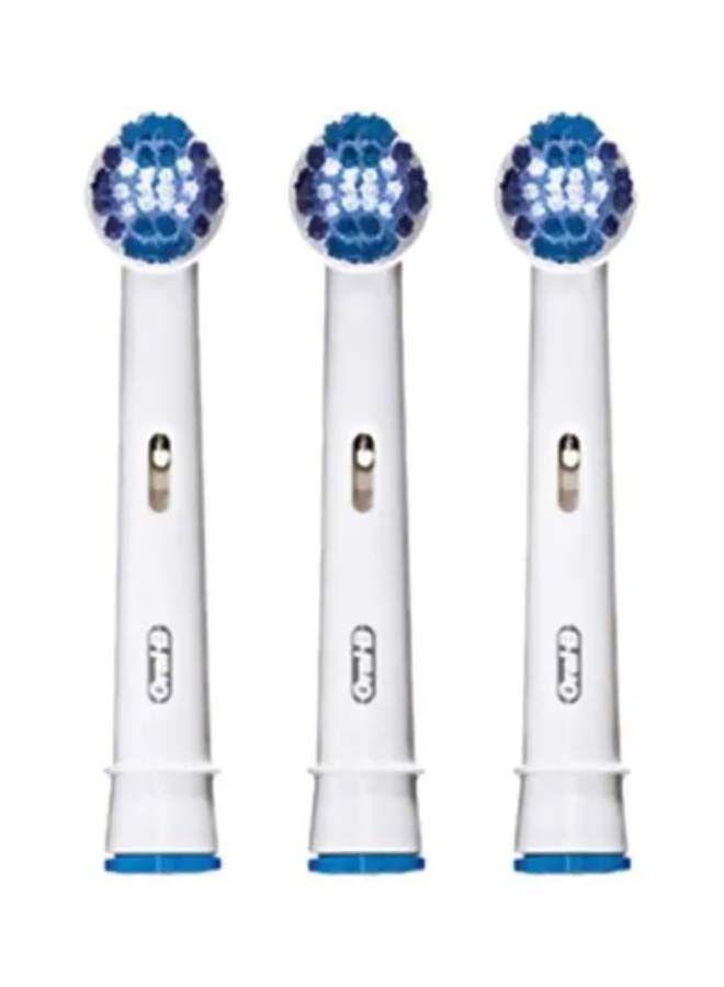 فرشاة اسنان كهربائية ( 3 قطع ) - أبيض BRAUN - Precision Clean Brush Heads White