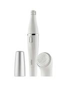 BRAUN Facial Cleansing Brush With Micro Oscillations Epilator White 15.5x5.7x22.2centimeter - SW1hZ2U6Mjk0ODcw