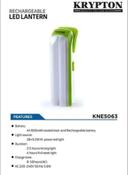 كشاف محمول KRYPTON - Rechargeable LED Lantern Green - SW1hZ2U6MjgyMTcw